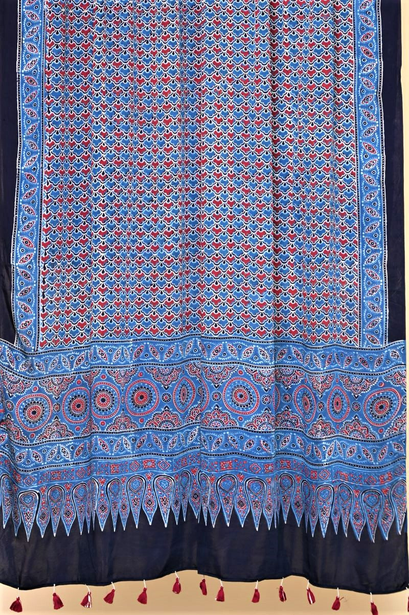 indigo-Modal-Silk-Ajrakh-Dupatta