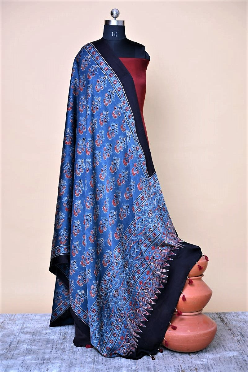 indigo-Modal-Silk-Ajrakh-Dupatta