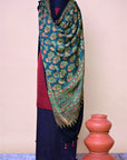 Green Ajrakh Modal Silk Dupatta