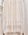 White Splendor / SiCo | Maheshwari Dupatta - Handcrafted Home decor and Lifestyle Products