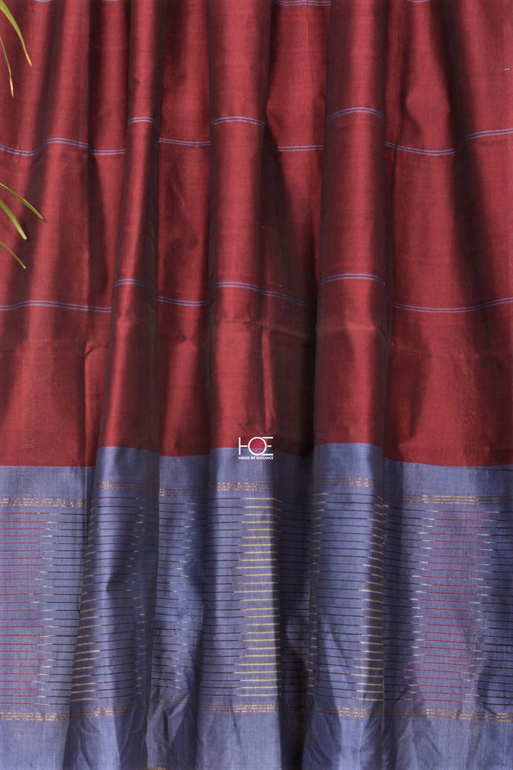 Duo Shade Carolina Red / SiCo | Ikat weaves | 3 Pcs Suit - Handcrafted Home decor and Lifestyle Products