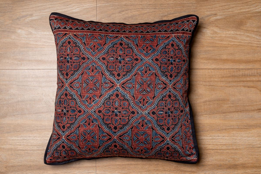 Ajrakh-Print-Cotton-Cushion-Covers