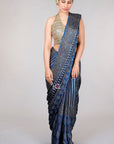 Blue-Ajrakh-Print-Saree