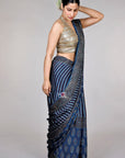 Indigo-Modal-Silk-Ajrakh-Saree