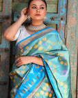 Pochampally Ikat Pure Silk Saree