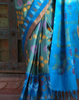 Pochampally Ikat Silk Saree