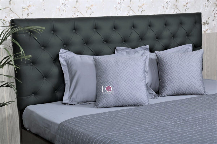 grey-400-Thread-Count-Bed-Linen-Plain-Bedsheet-Set