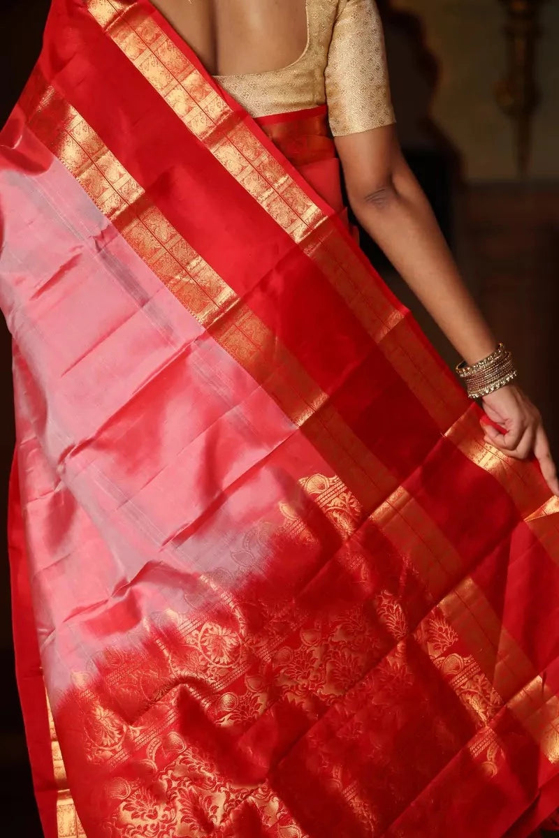 Pure Mulberry Silk Kanjivaram Saree