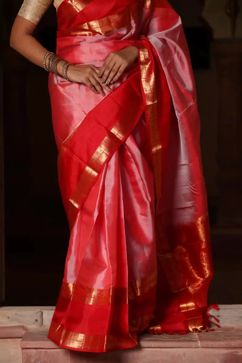 Pure Mulberry Silk Kanchipuram Saree