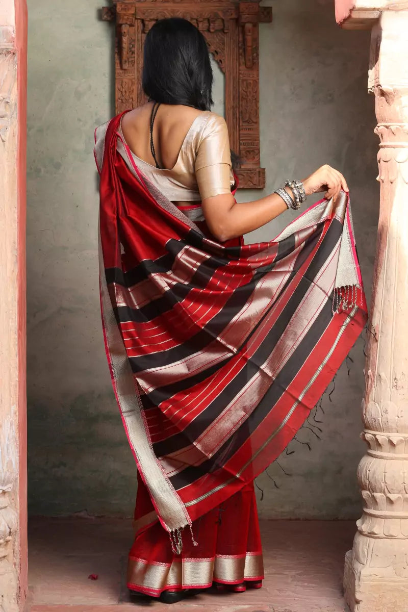 Accentuate Your looks With Stunning Traditional Maheshwari Sarees