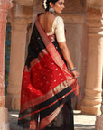 Handloom Maheshwari Cotton Silk Saree