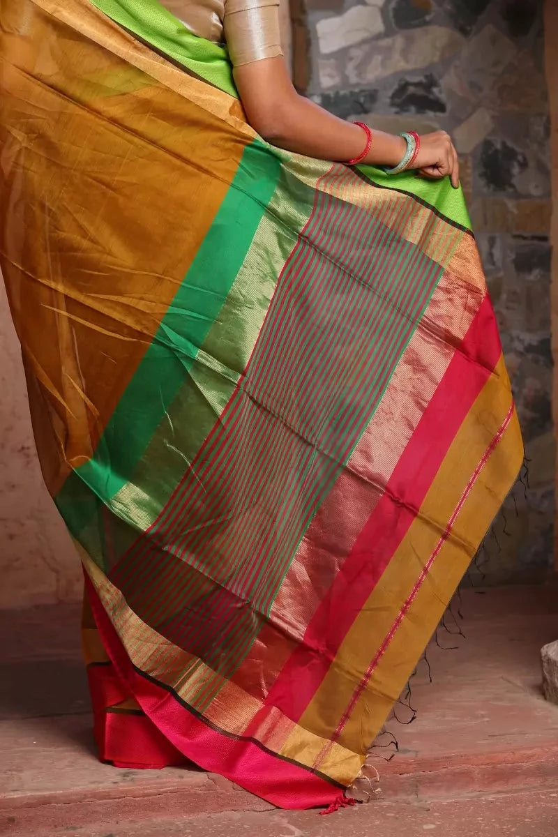 Shop For Latest Cotton Silk Maheswari Saree – Bidyut Fashion