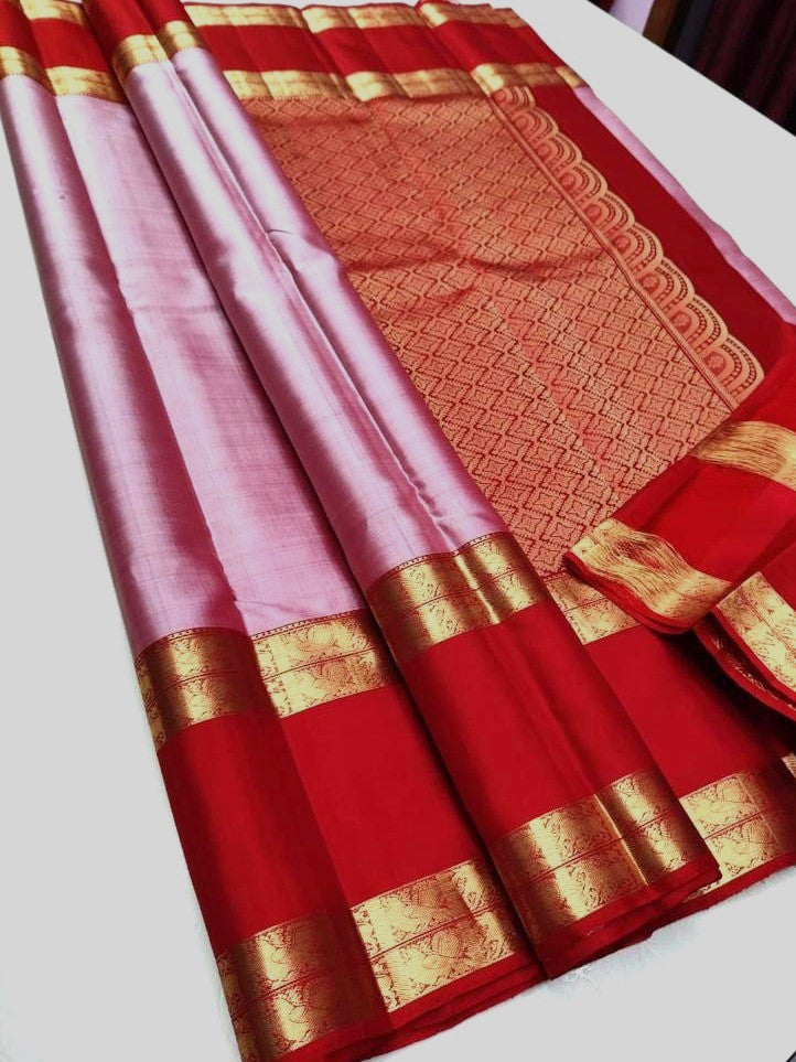 Pure Mulberry Silk Kanjivaram Saree