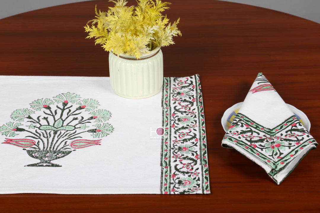 White-Canvas-Cotton-Table-Mats-And-Napkins