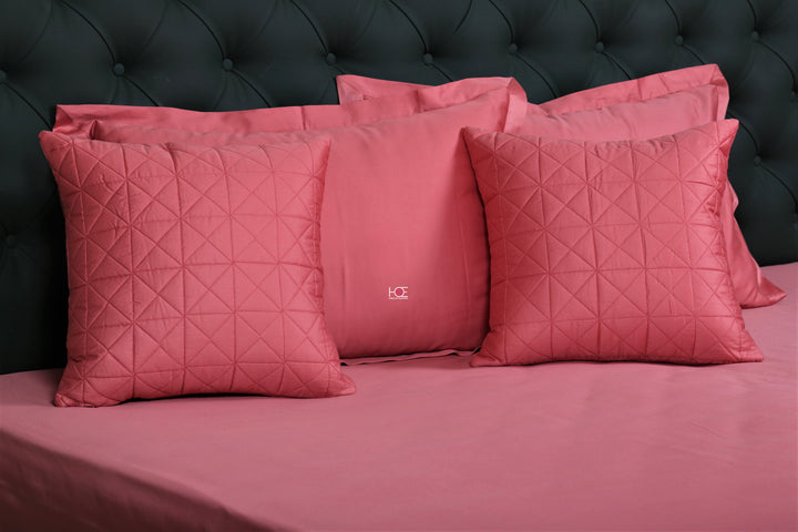 pink-400-Thread-Count-cotton-Plain-Bedsheet-Set
