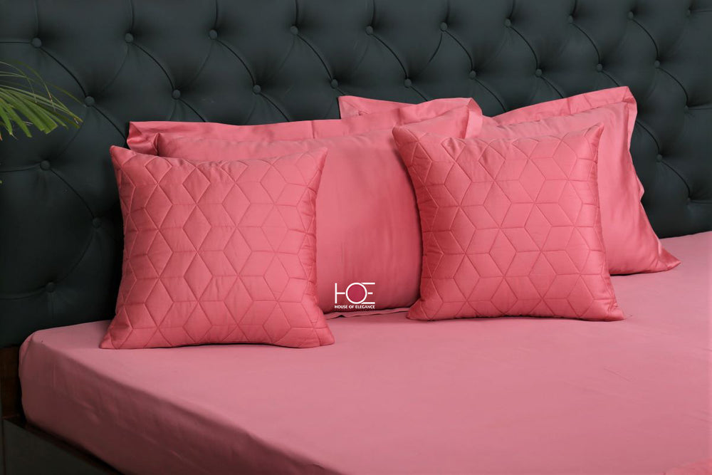 pink-400-Thread-Count-cotton-satin-Plain-Bedsheet-Set