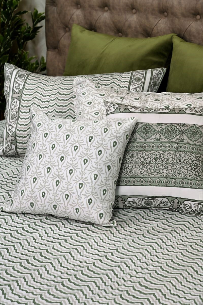 Green-Grey-Sanganeri-Print-Bedsheet
