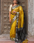 Handwoven Maheshwari Cotton Silk Saree