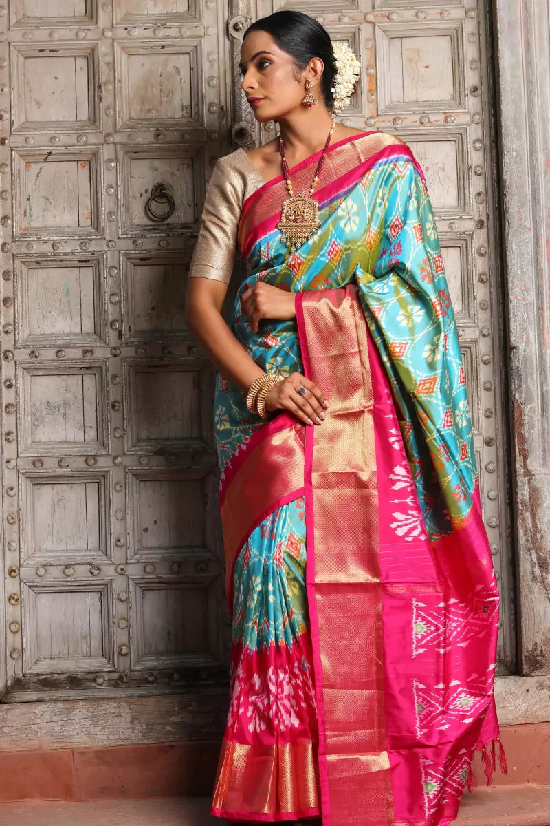 Pure ikkat pattu sarees with price best sale