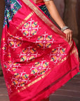 Pochampally Ikat Silk Saree