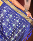 Handloom Ikat Silk Saree