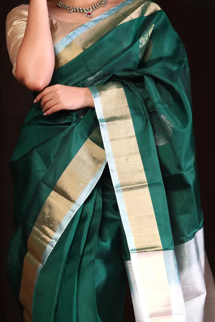 Green Kanchivaram Silk Saree
