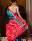 Handwoven Soft Silk Kanjivaram Saree